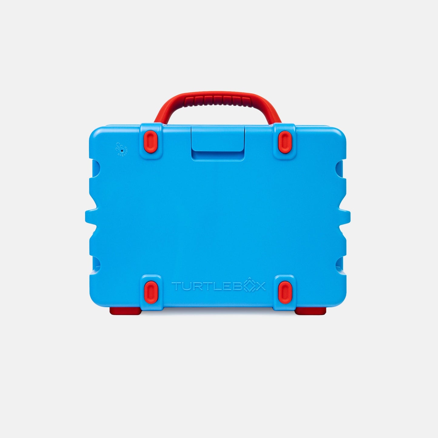 Powder Blue & Red Ole-Miss Original speaker back view  #speaker-color_powder-blue-red-gameday-series