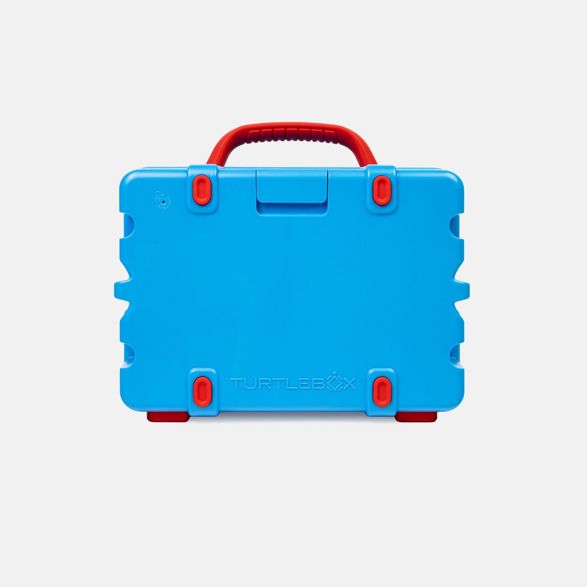 Powder Blue & Red Ole-Miss Original speaker back view  #speaker-color_powder-blue-red-gameday-series