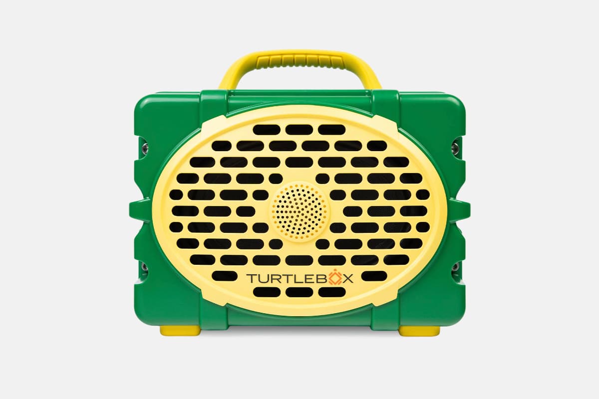 Green & Yellow Oregon Original speaker front view no-gallery