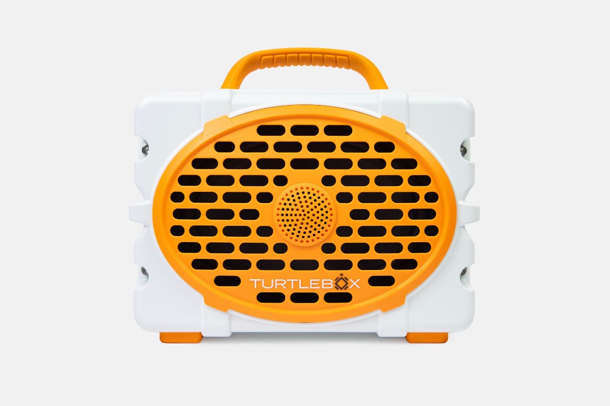 White & Orange Tennesse Original speaker front view no-gallery